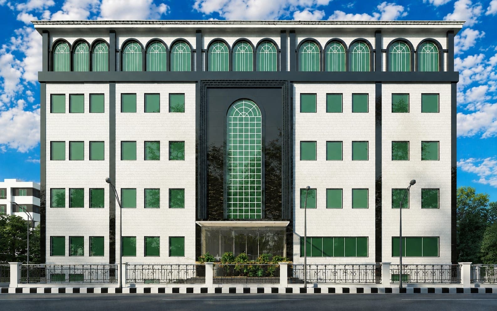 Muhammadi Medical Foundation hospital campus